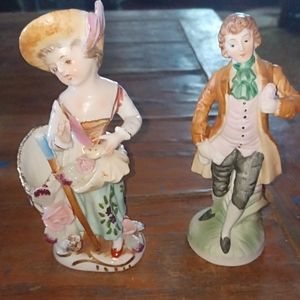 Vintage man and women